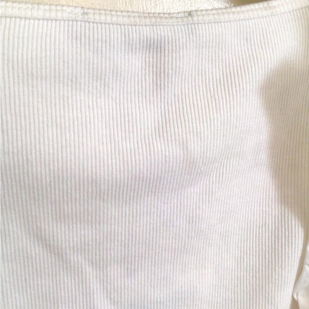 Zara Ribbed Ruffled Bodysuit - Picture 9 of 9